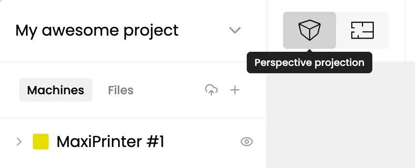 Switching between views
